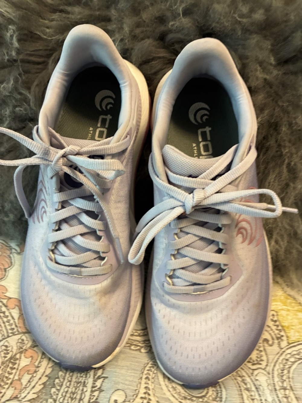 TOPO Athletic Lavender Lace-Up Running Shoes for Women